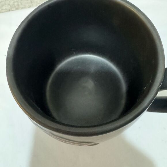 Mac Tools Made to Last Ceramic Coffee Cup Mug Black with 3D Red Logo - Picture 6 of 6